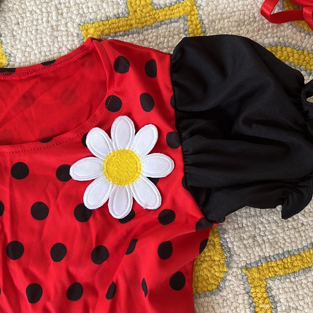 🐞Lady Bug Costume🐞 Sz L - Picture 4 of 7